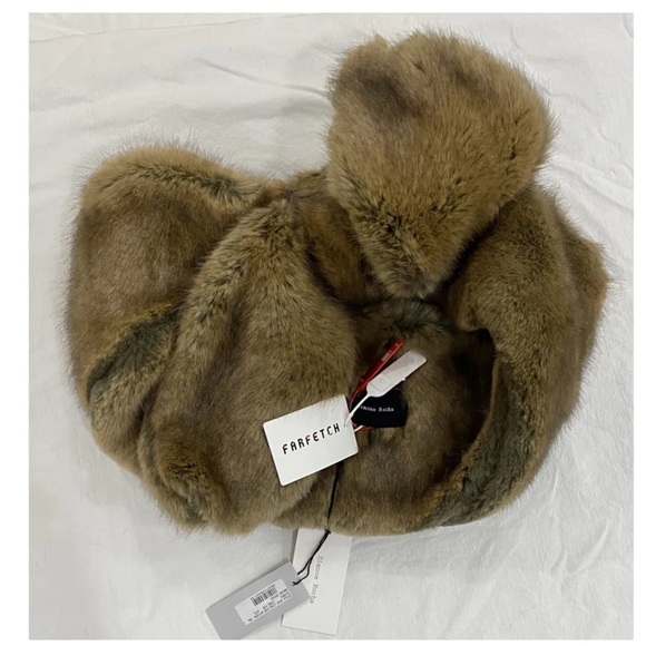 💍SOLD💍 Simone Rocha Faux Fur Stole - Picture 5 of 5